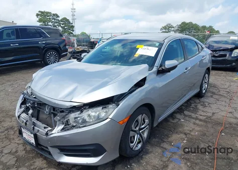 2017 Honda Civic Lx from USA, damaged, VIN 19XFC2F57HE077807